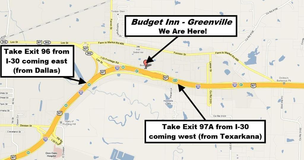 Budget Inn Motel Greenville Tx Esterno foto